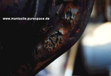 Ein schlechter Ort f�r Rost!